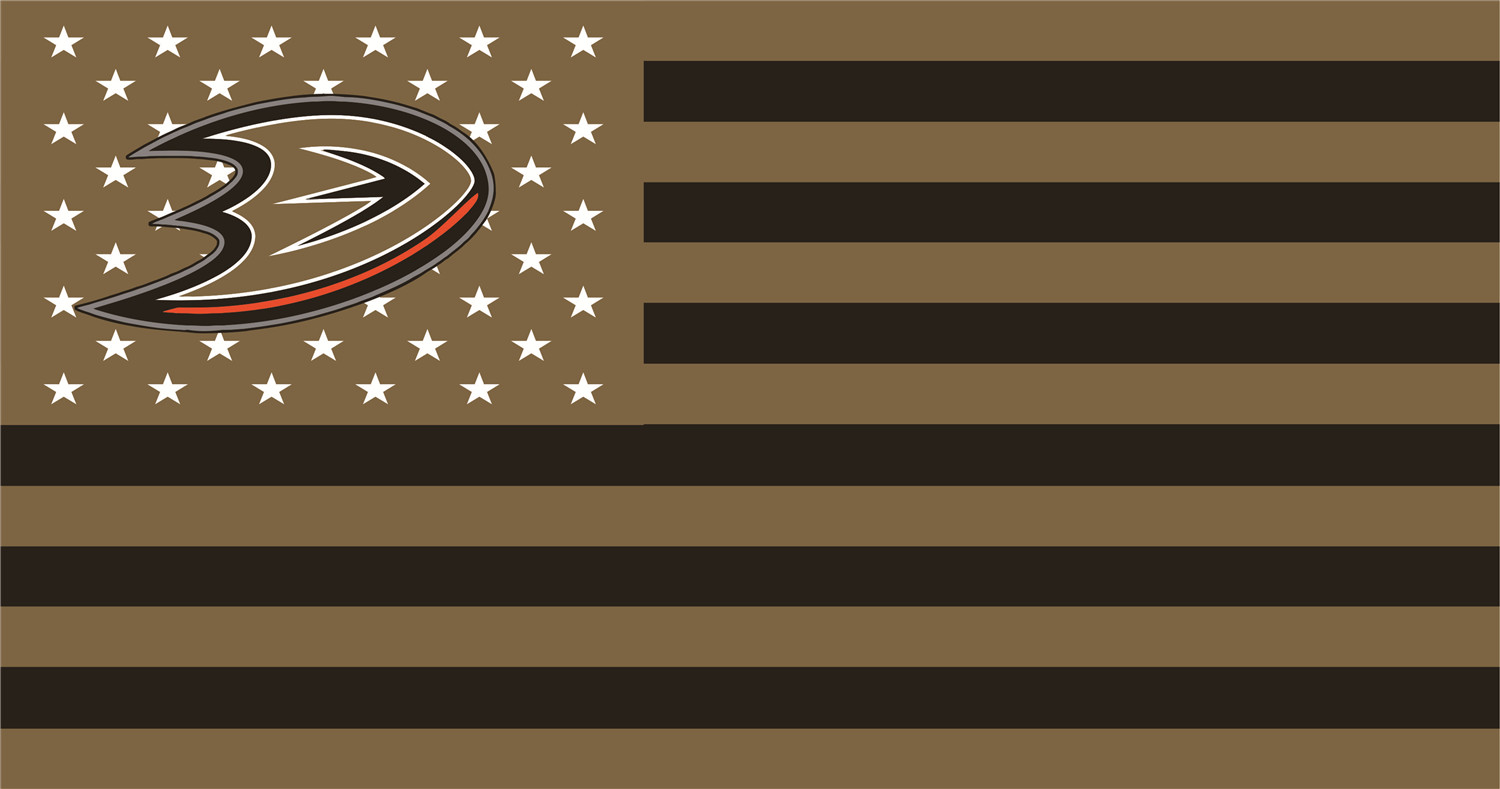 Anaheim Ducks Flags iron on transfers